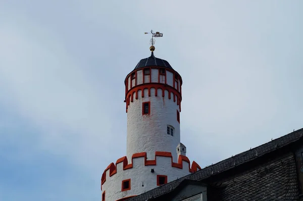 Förvara Bad Homburg Landgrave Palace Tornet Den Enda Kvarlevan Det — Stockfoto