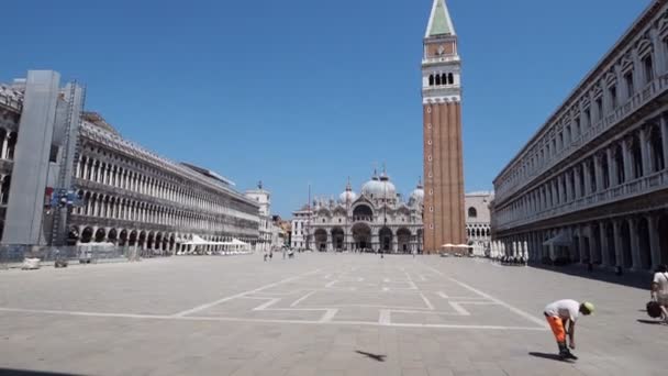 Palacio Ducal Venecia Italia Palacio Ducal Venecia Italia — Vídeo de stock