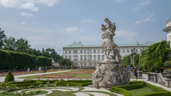 Прекрасный Город Австрии Родина Вольфганга Амадея Моцарта — стоковое фото