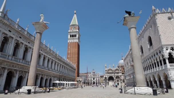 Dogenpalast Venedig Italien Dogenpalast Venedig Italien — Stockvideo