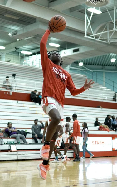 Gary Estados Unidos Fev 2019 Calumet High School Basquete Queda — Fotografia de Stock