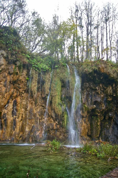Bel Colpo Nel Parco Nazionale Dei Laghi Plitvice Croazia — Foto Stock