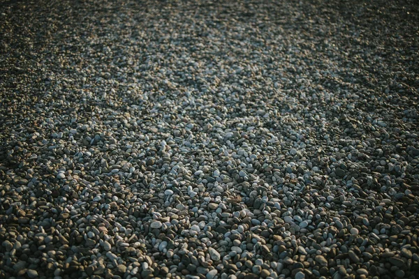 Closeup Shot Small Gray Pebbles — Stock Photo, Image