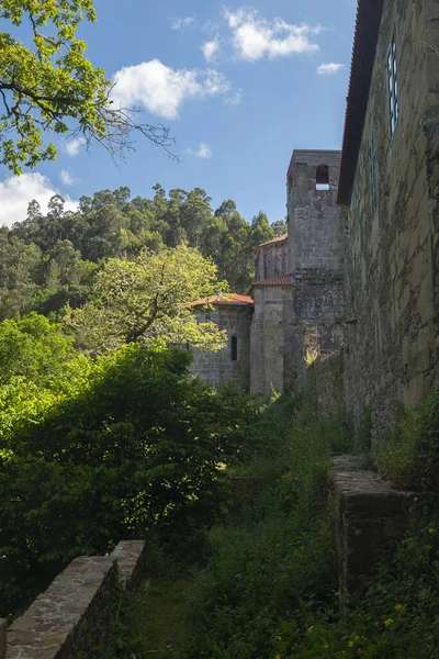 西班牙加利西亚Silleda靠近Deza河的San Lorenzo Carboreau修道院 — 图库照片