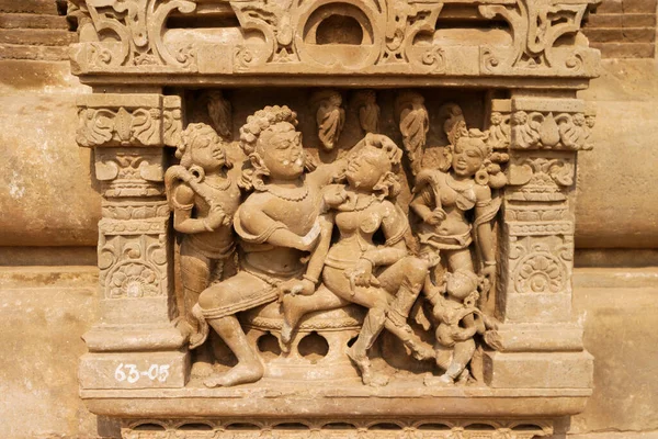 Ένα Κοντινό Πλάνο Της Τοποθεσίας Του Harshat Mata Temple Στο — Φωτογραφία Αρχείου