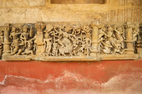 Een Close Shot Van Chand Baori Site Rijk Aan Stepwells — Stockfoto