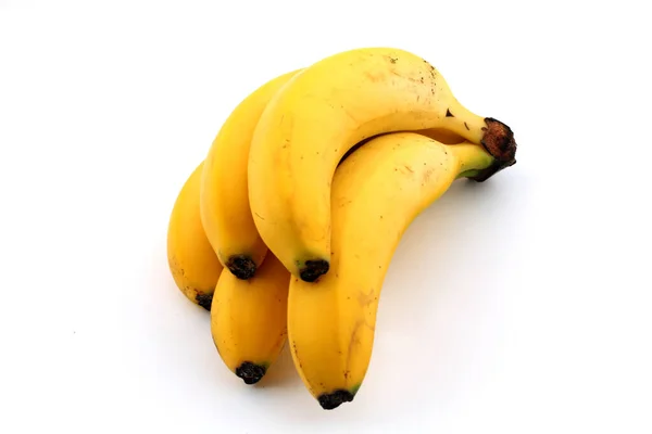 배경에 고립된 바나나 — 스톡 사진