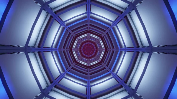 Rendering Futuristic Background Geometric Shapes Great Sci Wallpapers — Stock Photo, Image