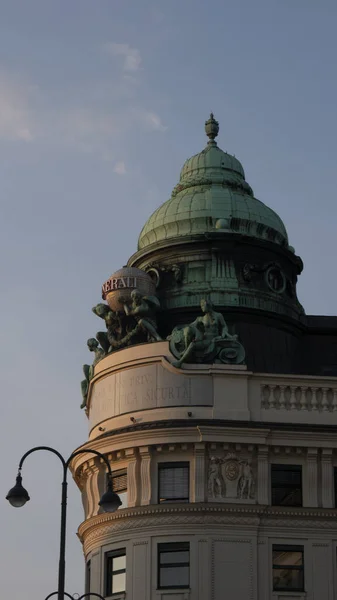 Vien Österrike Jun 2017 Wien Ligger Nordöstra Österrike Vid Den — Stockfoto