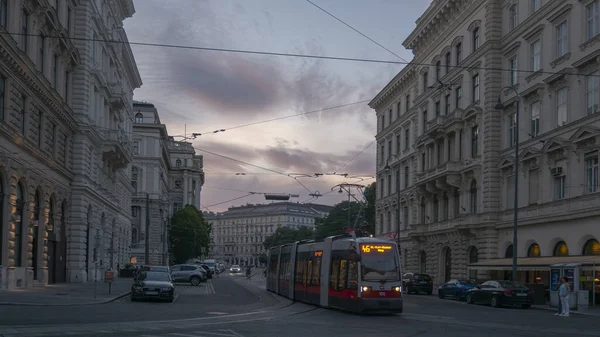 Vien Austria Cze 2017 Wiedeń Znajduje Się Północno Wschodniej Austrii — Zdjęcie stockowe