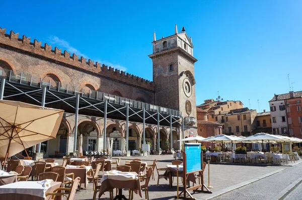 Mantova Italië Apr 2016 Het Palazzo Ducale Gebouw Een Plein — Stockfoto