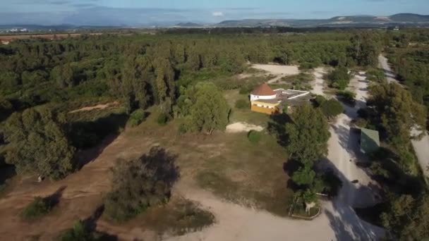Jerez Frontera Cadiz Endülüs Hava Manzarası — Stok video