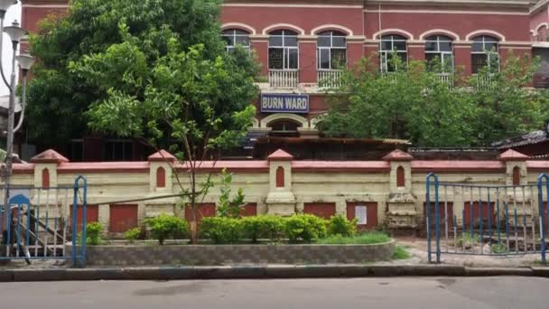 Szpital Sambhunath Pandit Państwowy Szpital Rządowy Kalkucie Zachodni Bengal — Wideo stockowe