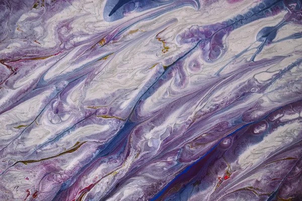 Ein Abstraktes Marmorgemälde Mit Gemischten Farben Wasser Perfekt Für Tapeten — Stockfoto