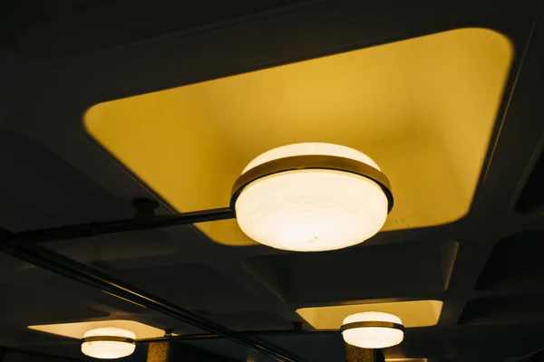 Led Verlichting Onder Het Plafond — Stockfoto