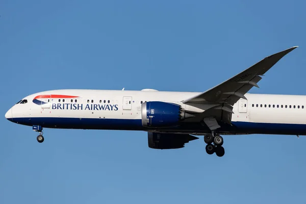 Londen Verenigd Koninkrijk Feb 2020 British Airways Baw Nadert Londen — Stockfoto