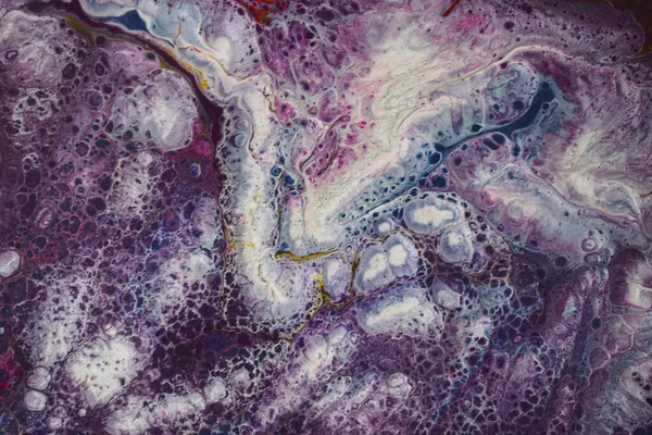 Ein Abstraktes Marmorgemälde Mit Gemischten Farben Wasser Perfekt Für Tapeten — Stockfoto