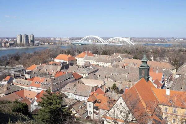 Stadtbild Von Novi Sad Serbien — Stockfoto