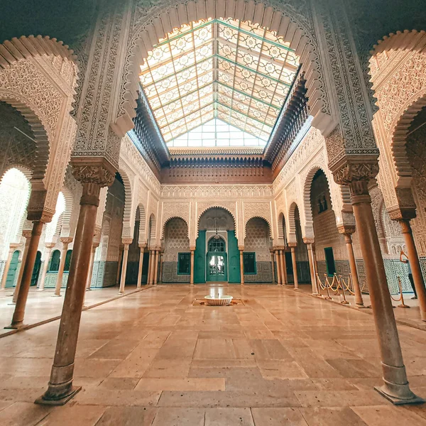Hermoso Edificio Administrativo Mahkamat Pasha Casablanca Marruecos — Foto de Stock