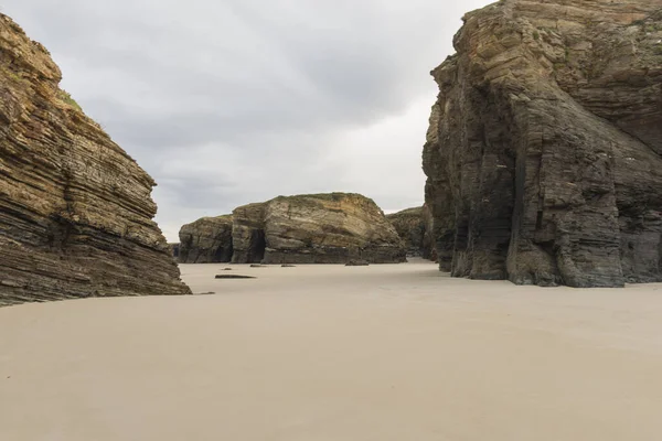 Praia Província Galiza Espanha Durante Dia — Fotografia de Stock