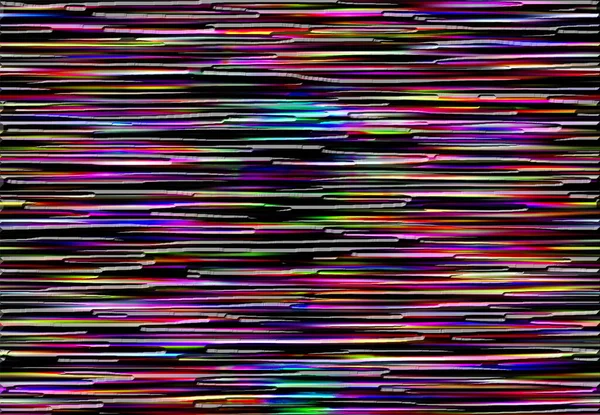 Fondo Glitch Colorido Abstracto — Foto de Stock