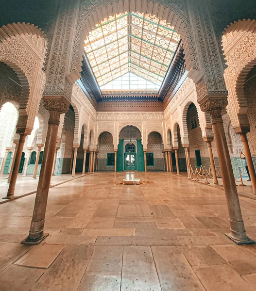 Hermoso Edificio Administrativo Mahkamat Pasha Casablanca Marruecos — Foto de Stock