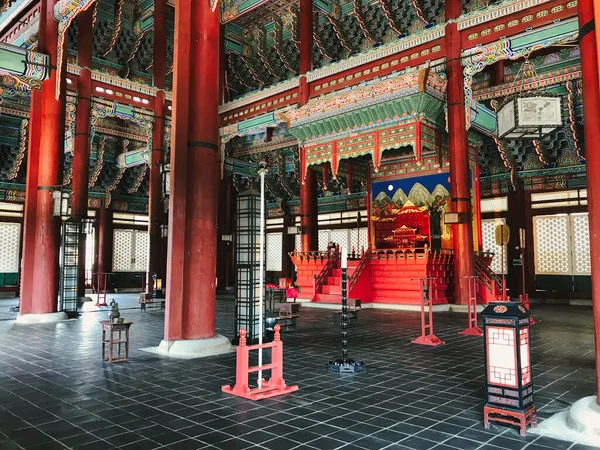 Güney Kore Seul Deki Gwanghwamun Kapısı Nın Güzel Bir Mekanı — Stok fotoğraf
