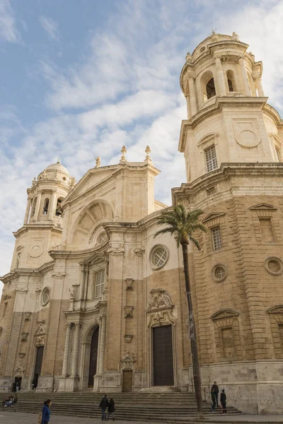 Kathedraal Van Cadiz Cadiz Provincie Andalusië Spanje — Stockfoto