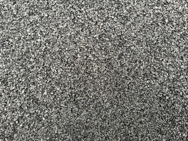 Top View Gravel Gray Basalt Stones Sand — Stock Photo, Image