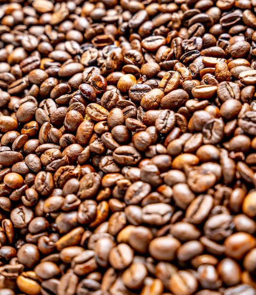 Yakın Plan Kahve Çekirdekleri — Stok fotoğraf