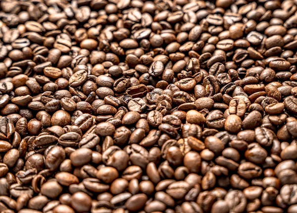 Yakın Plan Kahve Çekirdekleri — Stok fotoğraf