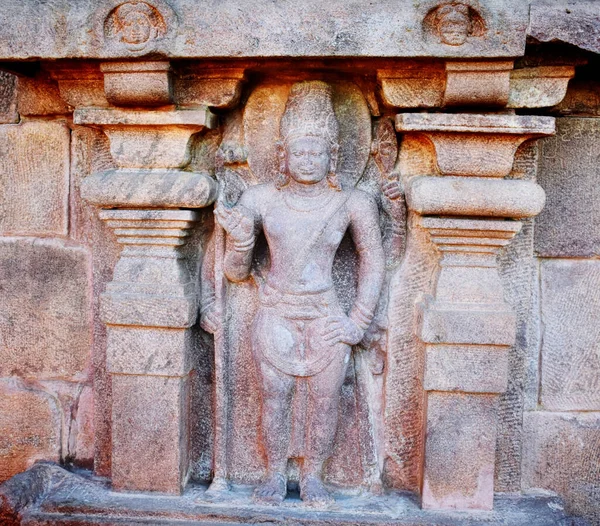 Tiro Templo Sangameshwara Alampur Índia — Fotografia de Stock