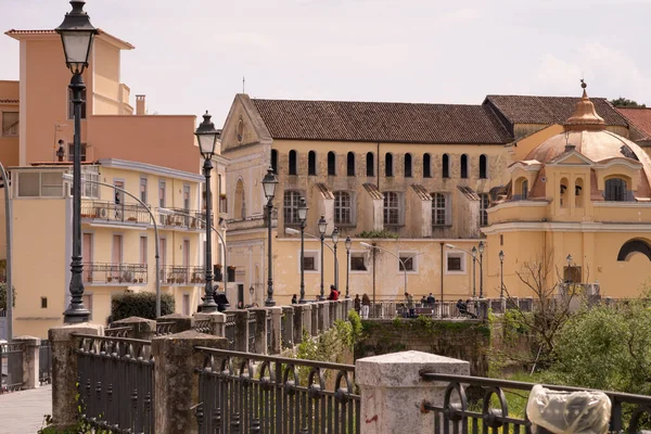 Kościół Montevergine Były Klasztor Olso Kościół Santa Maria Delle Grazie — Zdjęcie stockowe