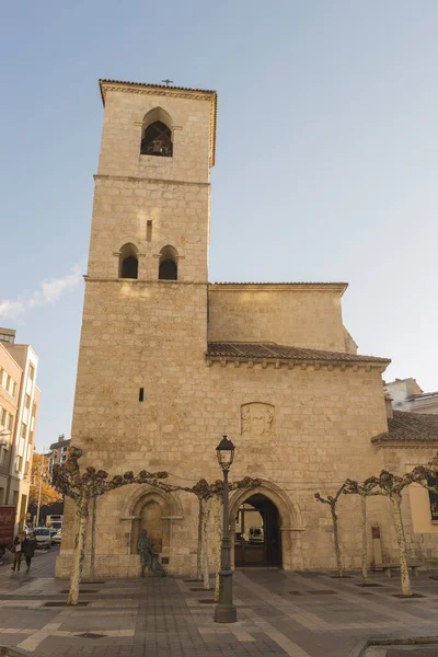 Eine Vertikale Aufnahme Der Palencia Castilla Mancha Spanien — Stockfoto