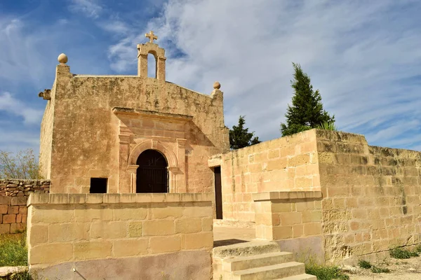 Zurrieq Malta Oct 2015 Παρεκκλήσι Του Αγίου Ιωάννη Του Ευαγγελιστή — Φωτογραφία Αρχείου