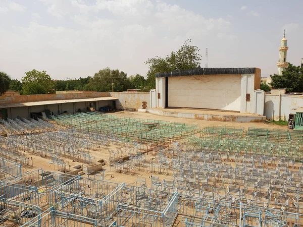 Omdurman Sudan Σεπτεμβρίου 2019 Κινηματογράφος Althawra Κινηματογράφος Alhara Alrabaa Είναι — Φωτογραφία Αρχείου