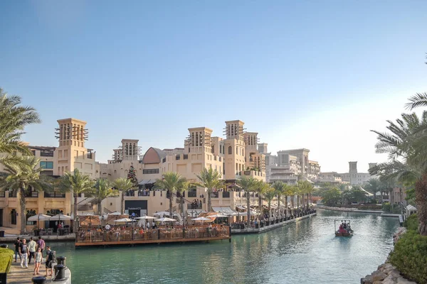 Dubai Zjednoczone Emiraty Arabskie Styczeń 2019 Widok Nowoczesne Miasto Dubaj — Zdjęcie stockowe