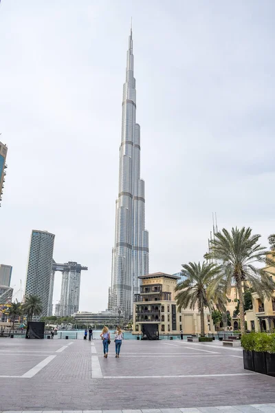 Dubai Єднані Араб Емірати Джан 2019 Вид Сучасне Місто Дубай — стокове фото