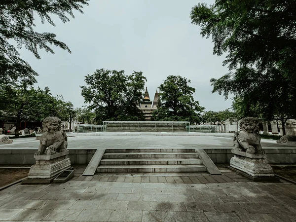 海淀区著名的五塔寺美景 — 图库照片