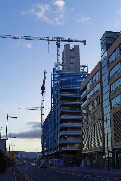 Dublin Ierland Okt 2019 Verticale Opname Van Een Gebouw Van — Stockfoto