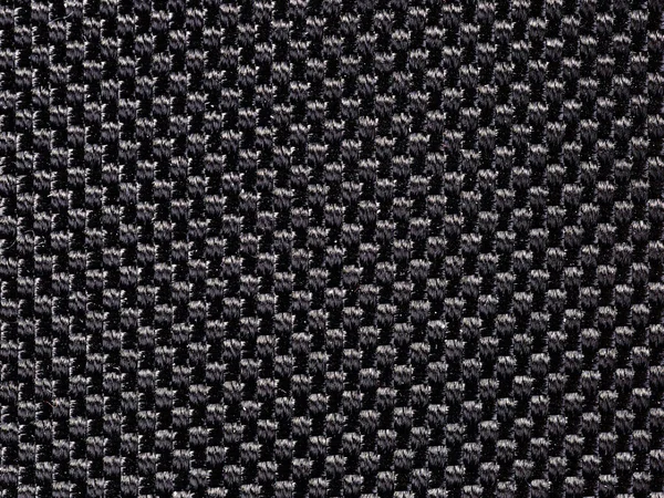 Varrat Nélküli Textúra Fekete Fehér Szőtt Anyagból — Stock Fotó