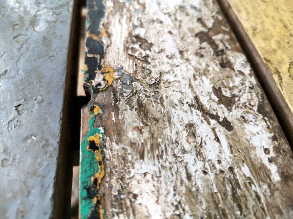Closeup Shot Dirty Rough Wood Surface — Stock Photo, Image