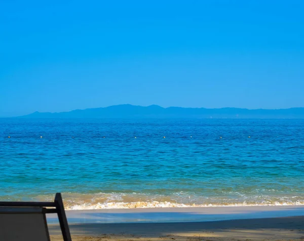 穏やかな青い海の景色 — ストック写真