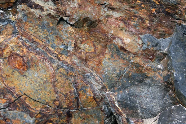 Eine Nahaufnahme Von Einem Großen Stein — Stockfoto