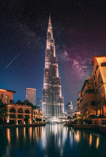 Dubai Emirados Arab Unidos Nov 2019 Edifício Mais Alto Mundo — Fotografia de Stock