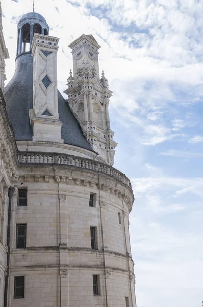 Famoso Castillo Real Chambord Valle Del Loira Francia — Foto de Stock