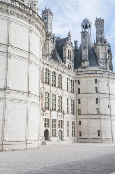 美丽的风景法国尚博尔德城堡 — 图库照片