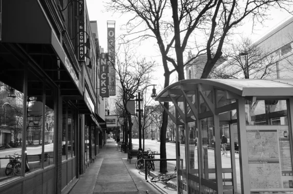 Madison États Unis Juin 2015 State Street Madison Wisconsin Vieux — Photo