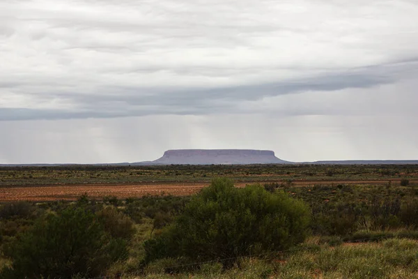 Чудова Гора Коннер Хмарну Погоду Австралія — стокове фото