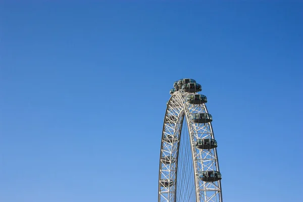 Sommet London Eye Millenium Wheel Royaume Uni Avec Espace Copie — Photo